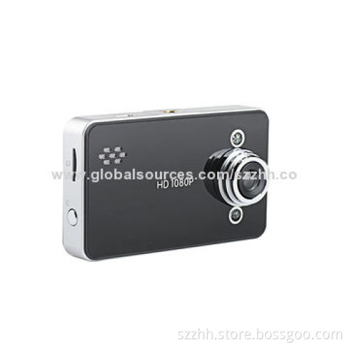 Car DVR full HD with 1080*720 pixel video resolution and 2.7-inch TFT screen
